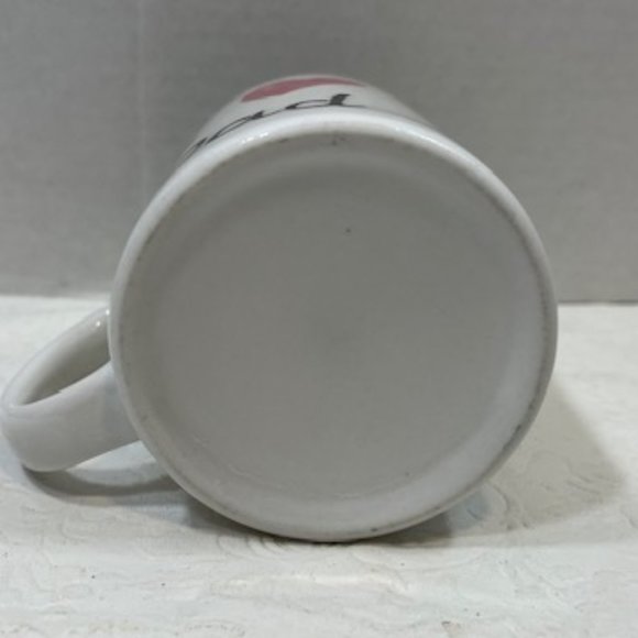 Vintage I ❤️ Dad Coffee Tea Mug Cup White Ceramic I Love Dad 9 Oz - Picture 5 of 7